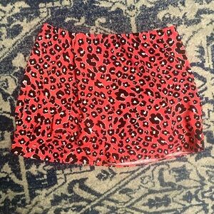 TAIL Tennis Skirt XL Hot Pink Cheetah